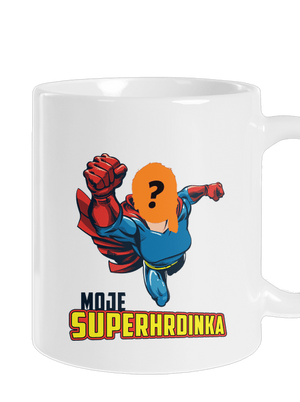 Moje superhrdinka klasický hrnek White
