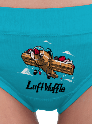 Luftwaffle dámské kalhotky Turquoise