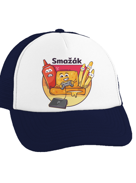 Smažák kšiltovka truckerka French Navy cap
