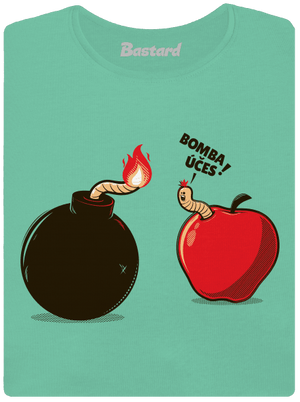 Bombovej účes dámské tričko premium Mint Mal