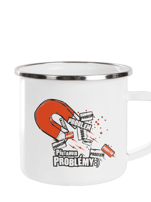 Magnet na problémy plecháček White