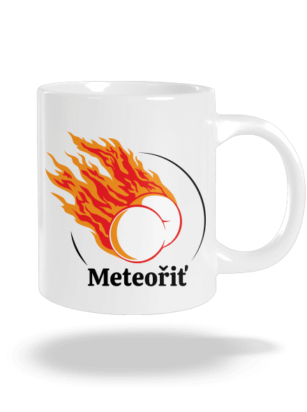 Meteořiť velký hrnek White