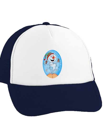 Vánoční duch kšiltovka truckerka French Navy cap