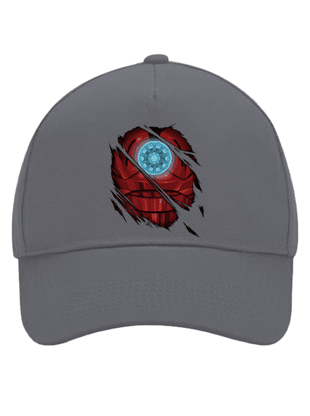 Ironman kšiltovka baseballka Graphite grey