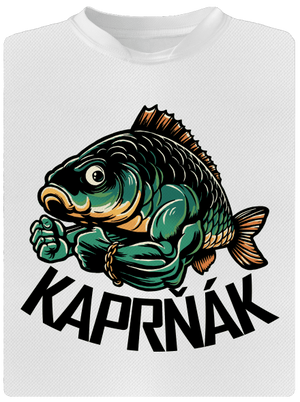 Kaprňák dětské sportovní tričko White