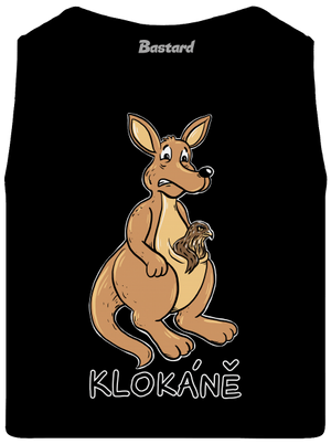 Klokáně pánské tílko Black