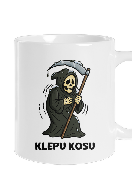Klepu kosu klasický hrnek White