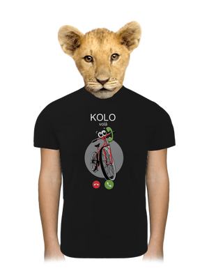 Kolo volá dětské sportovní tričko Black