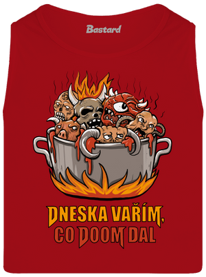 Co Doom dal pánské tílko Red