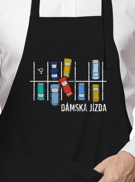 Dámská jízda zástěra Black