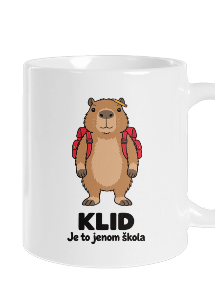 Je to jenom škola klasický hrnek White