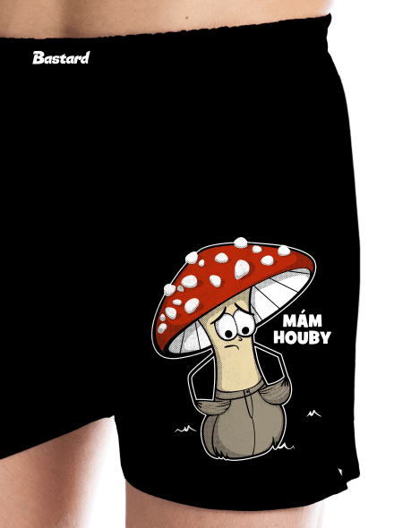 Mám houby pánské trenky Black