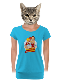 dámské tričko s lemem