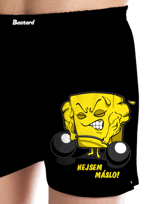 Nejsem máslo pánské trenky Black