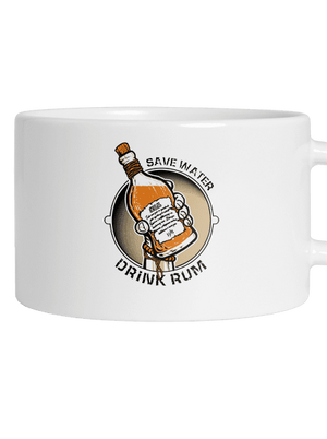 Save Water hrnek makronka White