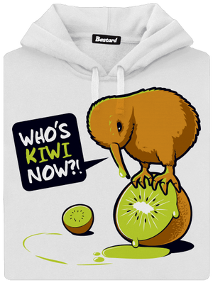 Kiwi dámská mikina klokanka White