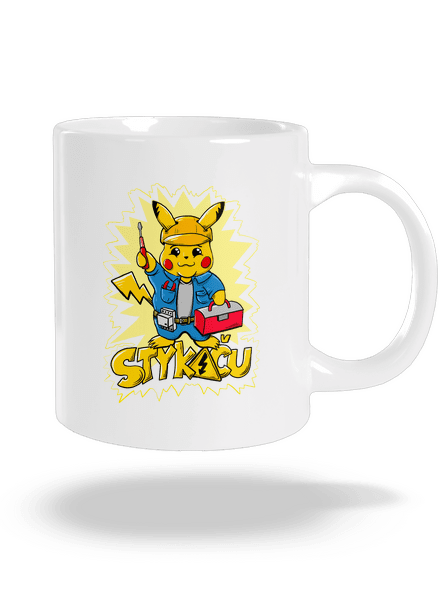 Stykaču velký hrnek White