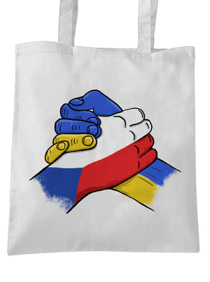 Ukrajina - Podpora taška White