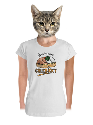 Na chlebíčky dámské tričko premium White