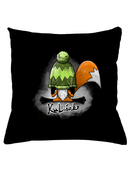 Kulišák polštář Black