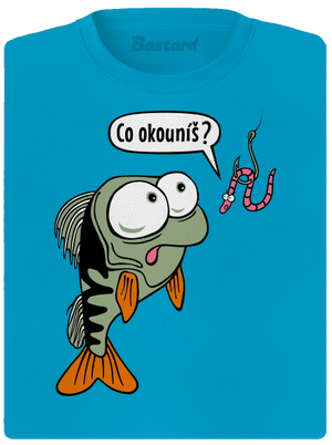 Co okouníš? dámské sportovní tričko Blue Atol