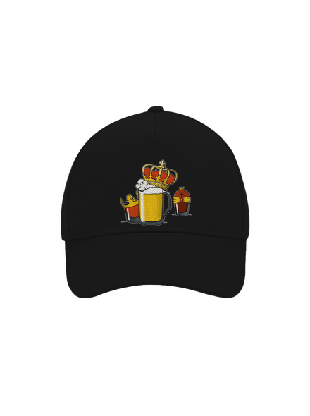 Tři králové kšiltovka baseballka Black