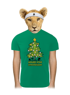 Houby pod stromečkem dětské sportovní tričko Kelly Green Mal