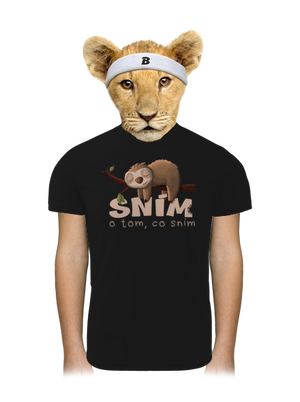 Sním o tom, co sním dětské sportovní tričko Black