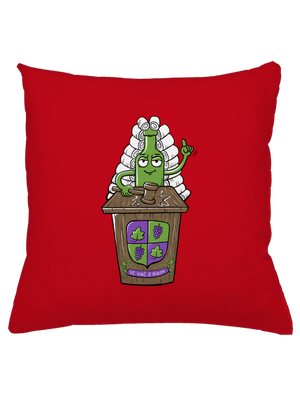 Ve víně je pravda polštář Red