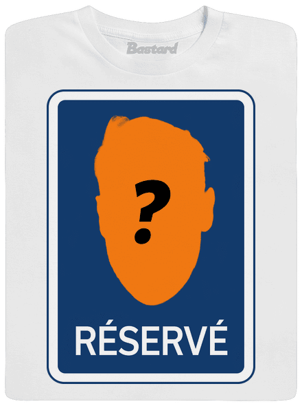 Značka réservé dětské tričko White
