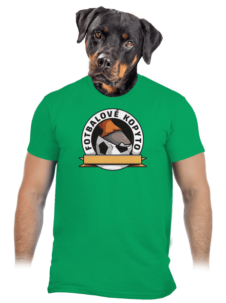 Fotbalové kopyto pánské tričko Kelly Green