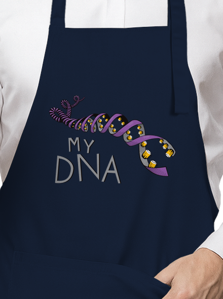 My DNA zástěra Navy