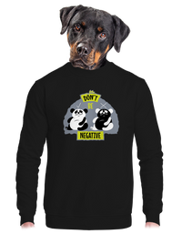 unisex mikina bez kapuce