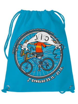 Cyklistický horoskop: Střelec vak Blue Atol