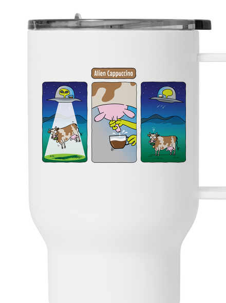 Alien Cappuccino termohrnek White