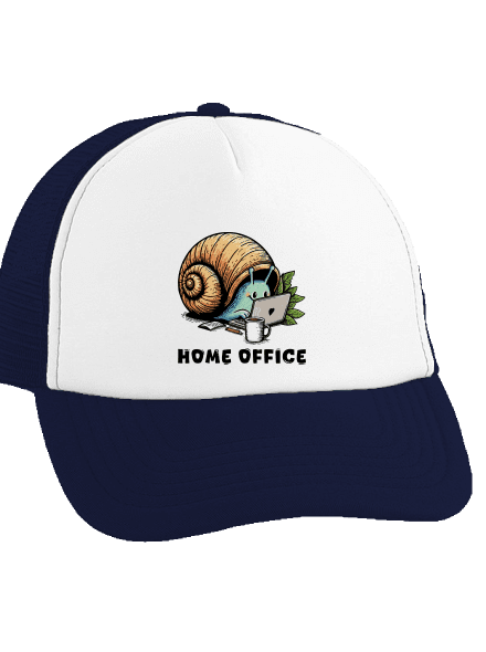 Šnekův home office kšiltovka truckerka French Navy cap