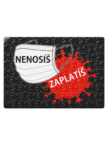 Nenosíš zaplatíš puzzle White