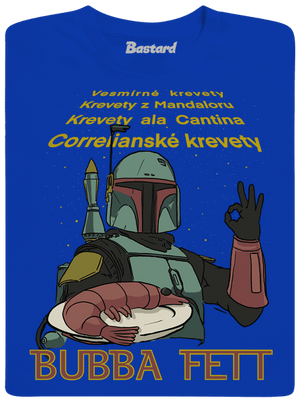 Bubba Fett pánské tričko Royal Blue