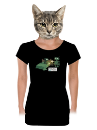 dámské tričko s lemem