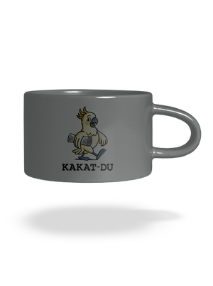 Kakat-du hrnek makronka Grey Macaron