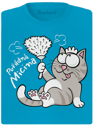 Macek a Micina dámské sportovní tričko Blue Atol