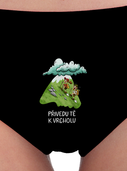 Přivedu tě k vrcholu dámské kalhotky Black
