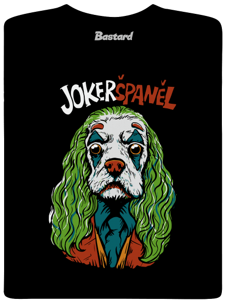 JokerŠpaněl pánské tričko Black