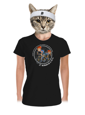 Cyklistický horoskop: Blíženci dámské sportovní tričko Black