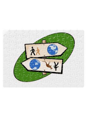 Dálkový pochod puzzle White