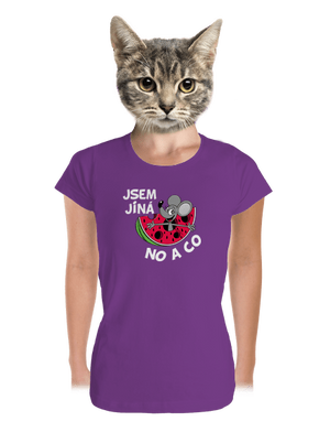 Jsem jiná dámské tričko premium Purple