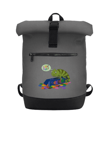 Zmatený chameleon batoh Grey Marl