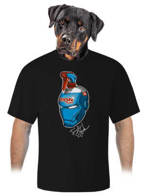 Čistič oken unisex tričko oversized Black