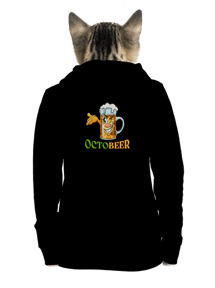 Octobeer dámská mikina na zip Black