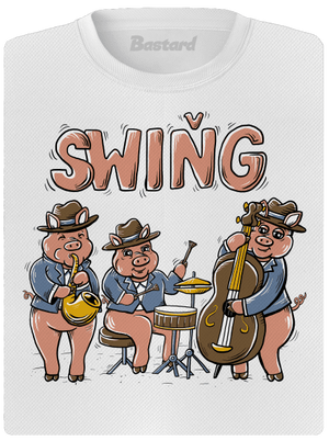 Swiňg dámské sportovní tričko White